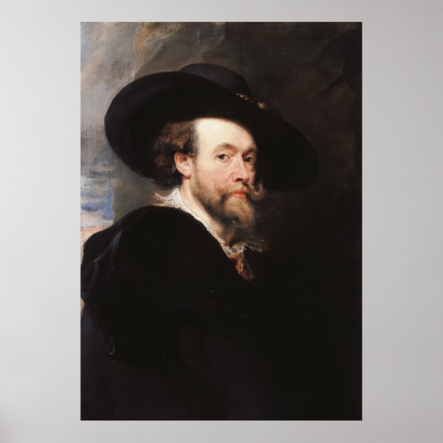 Poster Autorretrato de Sir Peter Paul Rubens (Frente)