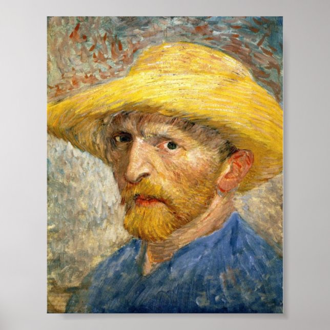 Póster Autorretrato de Van Gogh (Frente)