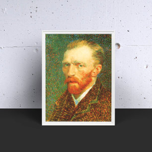 Poster Autorretrato de Vincent van Gogh