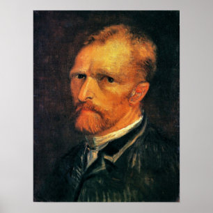 Póster Autorretrato de Vincent van Gogh 1886