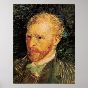 Póster Autorretrato de Vincent van Gogh, Arte Fino Antigo