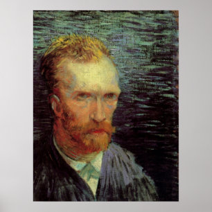 Póster Autorretrato de Vincent van Gogh, Arte Fino Antigo