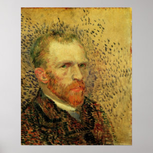 Poster Autorretrato de Vincent van Gogh, Arte Fino Antigo