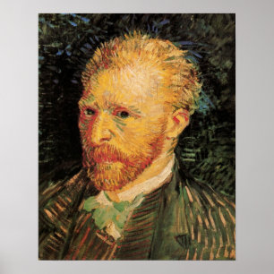 Póster Autorretrato de Vincent van Gogh, Arte Fino Antigo