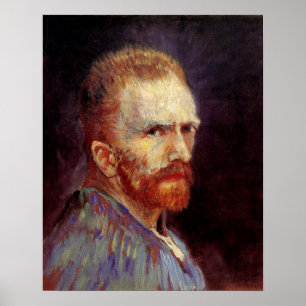 Poster Autorretrato de Vincent van Gogh, Arte Fino Antigo