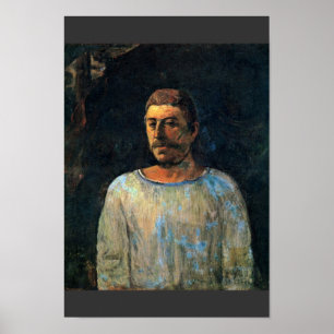 Póster Autorretrato "Près Du Golgotha" De Gauguin Pau