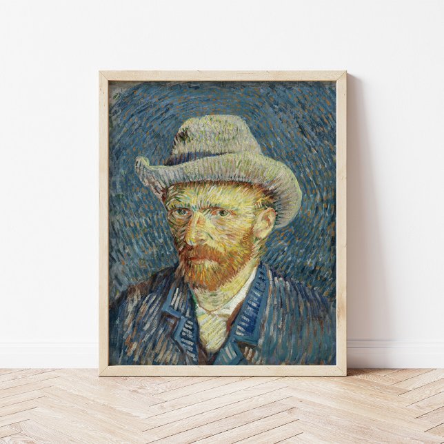 Poster Autorretrato | Vincent van Gogh (Criador carregado)