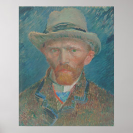 Poster Autorretrato, Vincent van Gogh