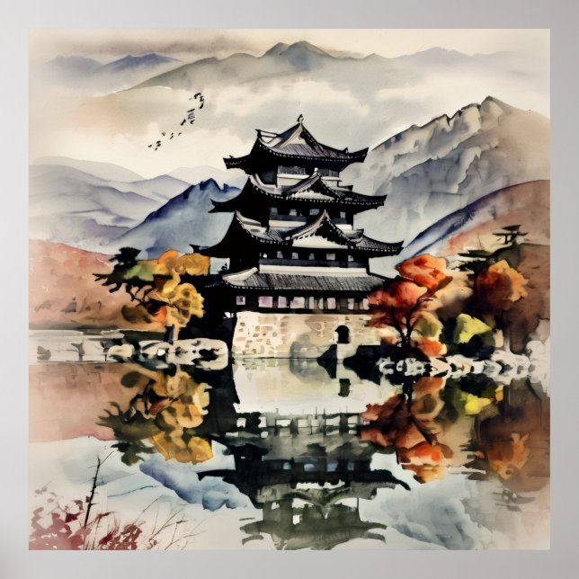 Poster Autumn Castle (Frente)