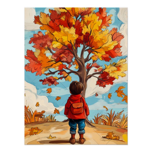 Póster Autumn Child (Frente)