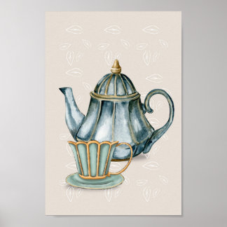 Poster Autumn Delights: A Cozy Tea Time Part 2