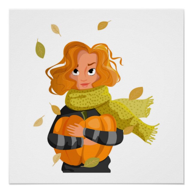 PÓSTER AUTUMN MULHER (Frente)