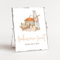 Autumn Pumpkin Fall in Love Babies are Sweet