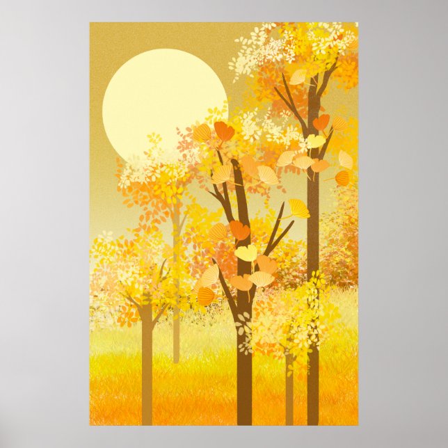Poster Autumn Scenery (Frente)