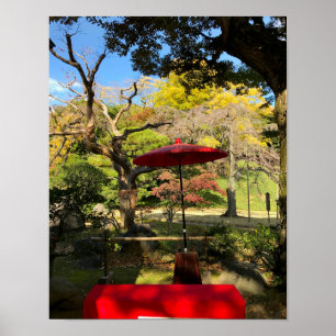 Poster Autumn Scenery no Jardim Japonês