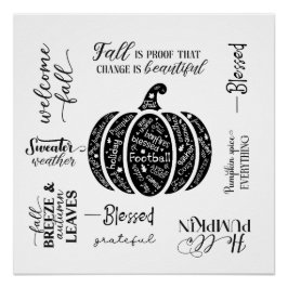 Póster Autumn Season-Digital Download Poster