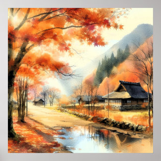 Poster Autumn Serenity