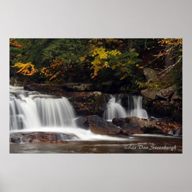 Poster Autumn Waterfall (Frente)
