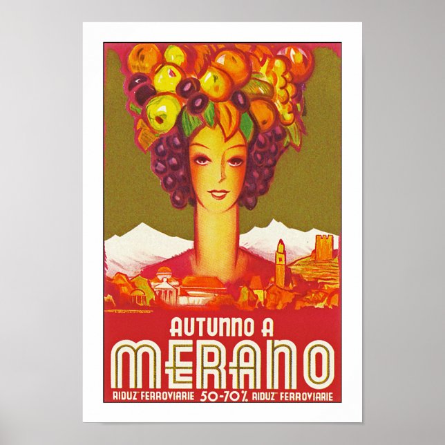 Póster Autunno a Merano (Frente)