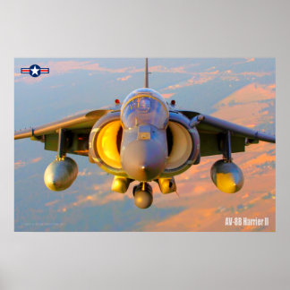 POSTER AV-8B HARRIER II