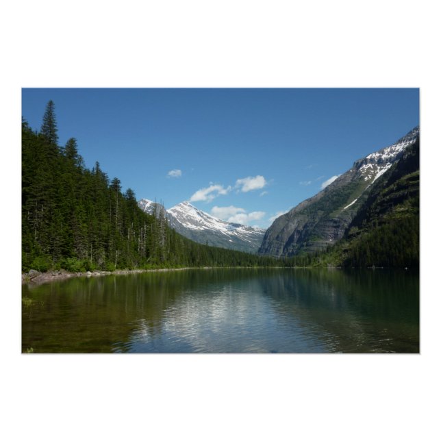 Póster Avalanche Lake I no Parque Nacional Glacier (Frente)