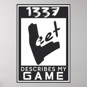 Poster Avaliação 1337 de Leet