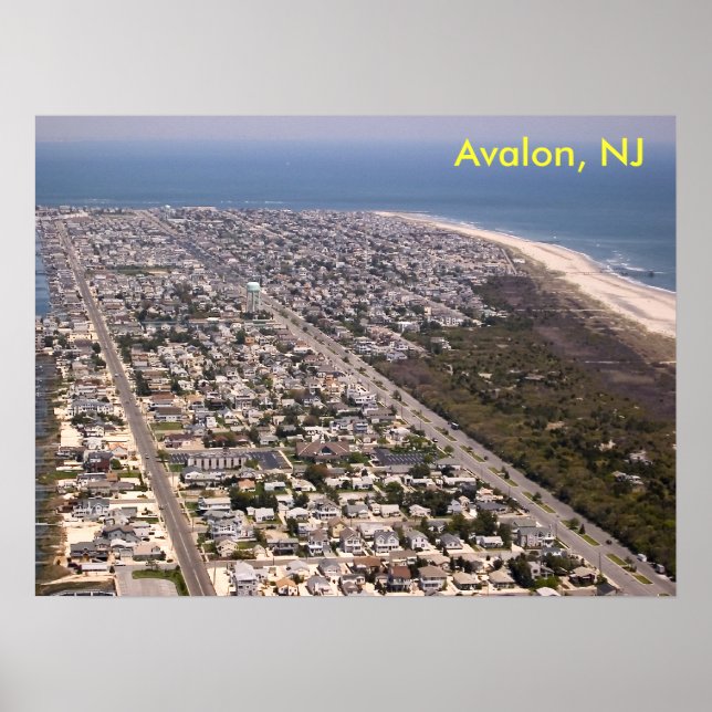 Poster Avalon - Norte, Avalon, NJ (Frente)