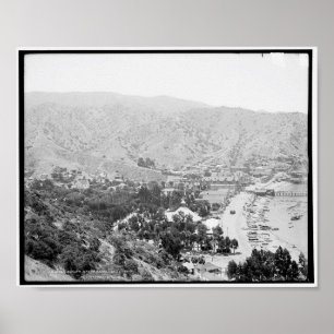 Poster Avalon, Papais noeis da Ilha Catalina c1903