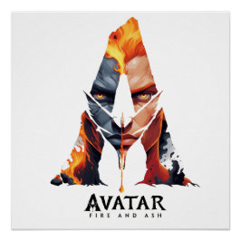 Póster Avatar: Fire and Ash
