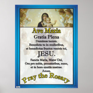 Póster Ave Maria