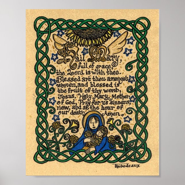 Póster Ave Mary (Frente)