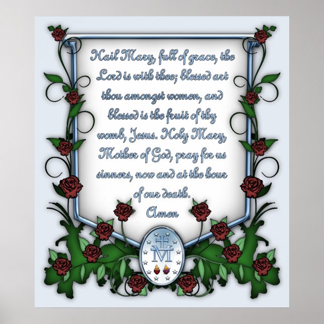 Póster Ave Mary (Frente)