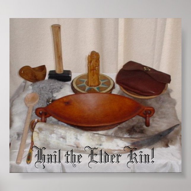 Póster Ave o Kin Velho! (Frente)