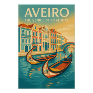 Póster Aveiro – A Veneza de Portugal