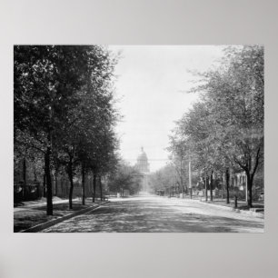 Poster Avenida de Sherman