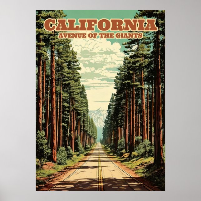 Poster Avenida dos Giants California V01 (Frente)