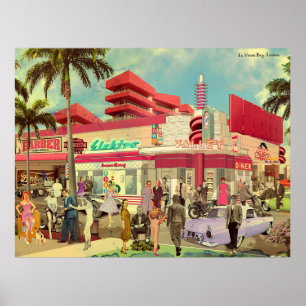 Poster Avenida La Verne Bay