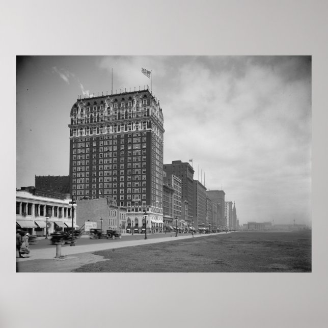 Poster Avenida Michigan (Frente)