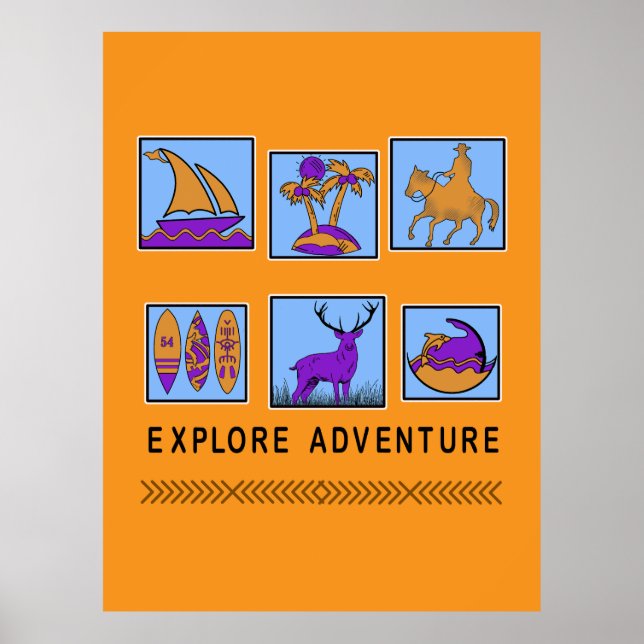 Poster aventura (Frente)