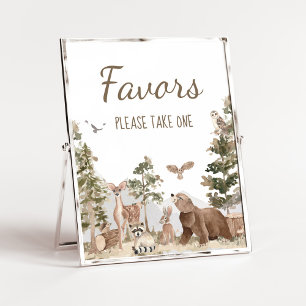 Poster Aventura Aguarda Animais Da Floresta Favorecem