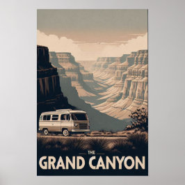 Poster Aventura contra Grand Canyon