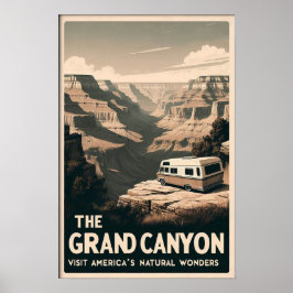 Poster Aventura contra Grand Canyon