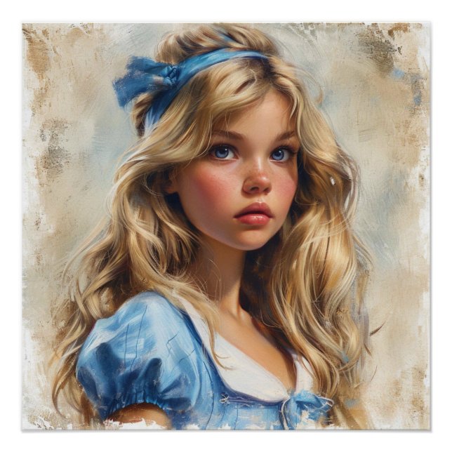 Póster Aventura de Alice no País das Maravilhas: Fantasia (Frente)