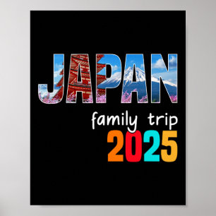 Poster Aventura de Viagem de Família em Tóquio Japão 2025