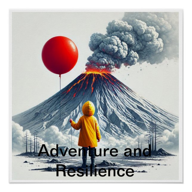 Póster Aventura e Resiliência (Frente)