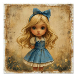 Póster Aventura Redemoinho de Alice: Fantasia do País das