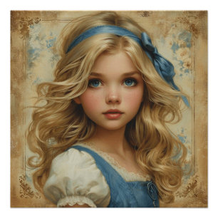 Póster Aventura Sonhadora de Alice: Fantasia do País das