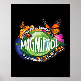 Poster Aventura Vbs 2025 Insetos Minúsculos Magnificados