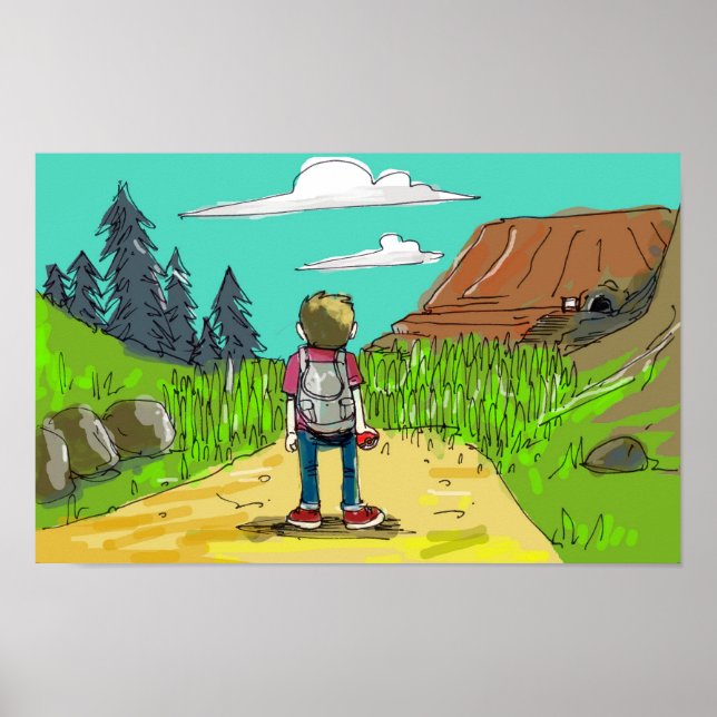 Póster Aventuras! (Frente)