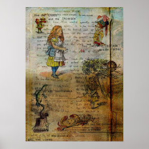 Póster Aventuras de Alice